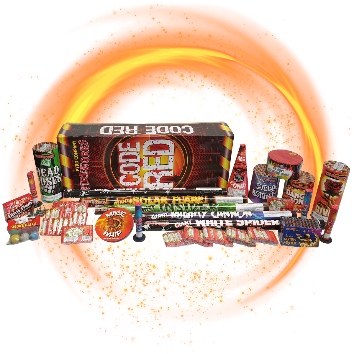 Code Red fireworks