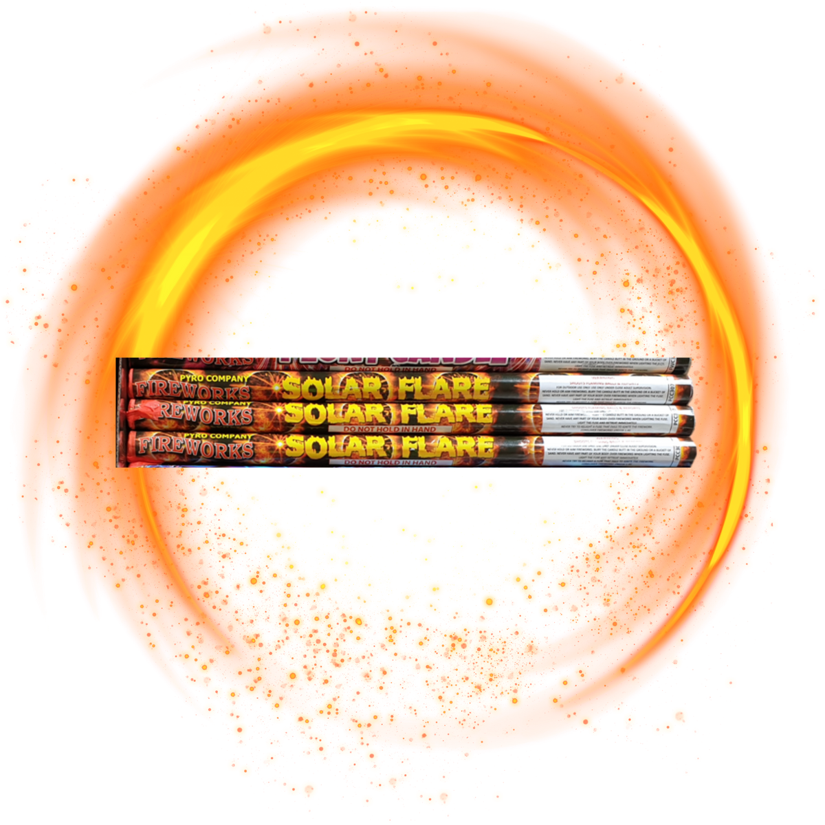 Solar Flare fireworks